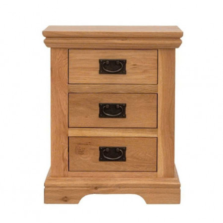 French Oak : Tủ 3 Ngăn Kéo Gỗ Sồi